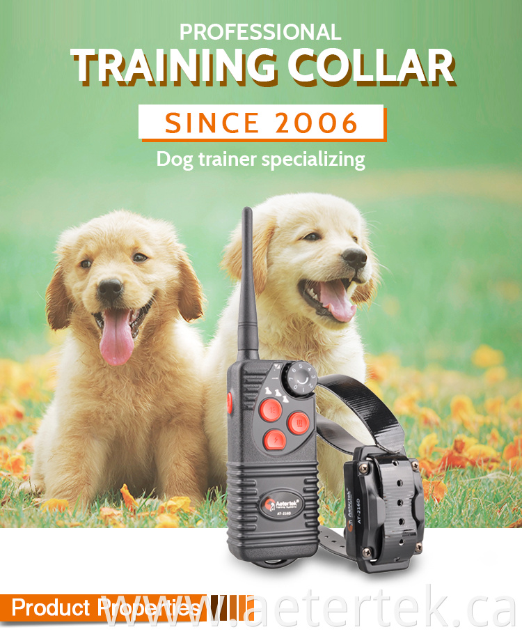 Aetertek 218c shock control pet dog training collar outlet